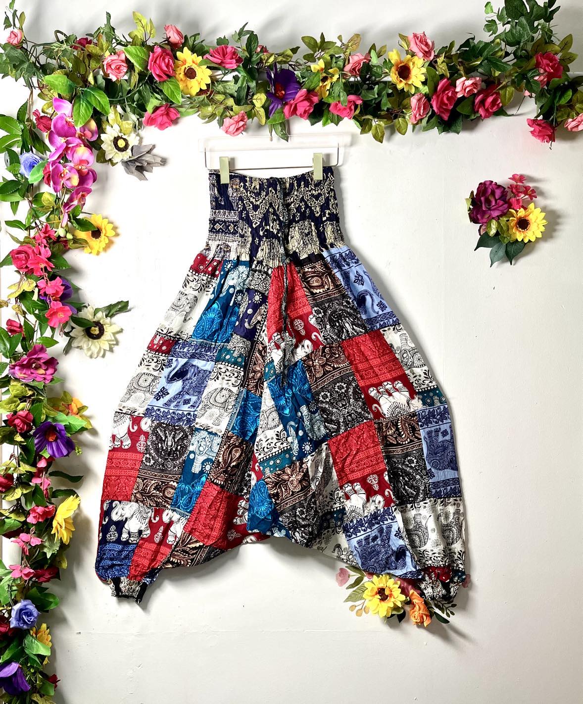 Thai Patchwork Harem pants
