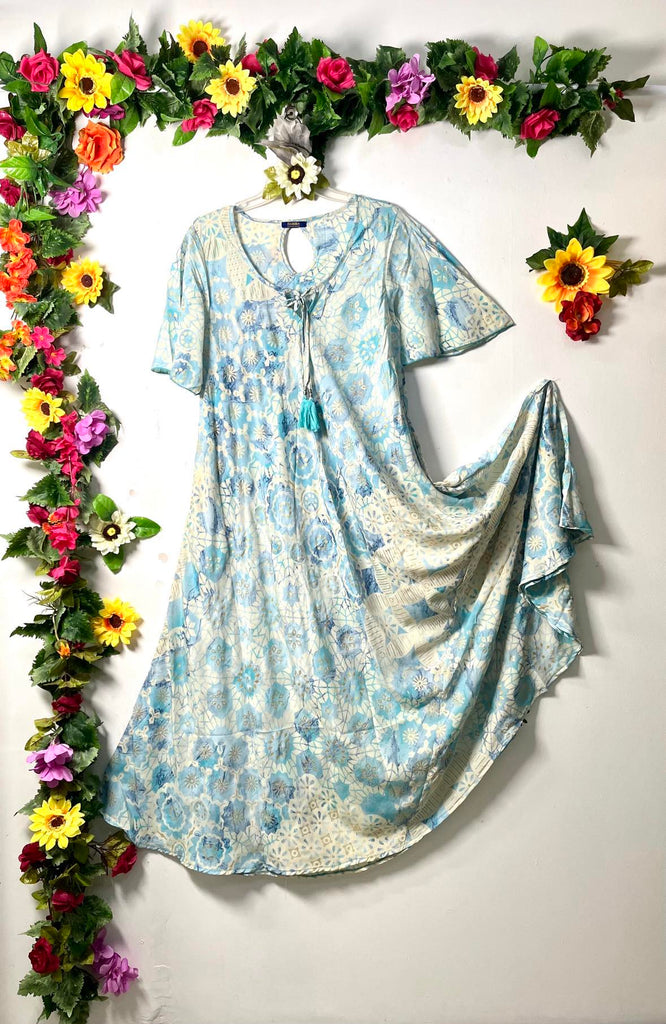 Buttersilk Maxi Babydoll Dress