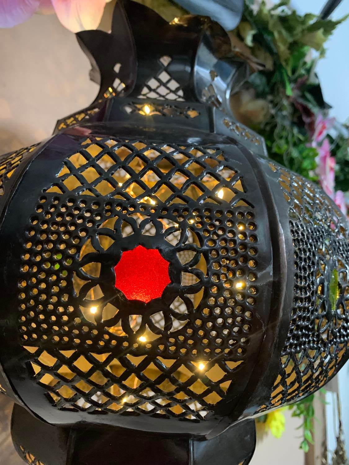 Moroccan Copper Tulip Lantern