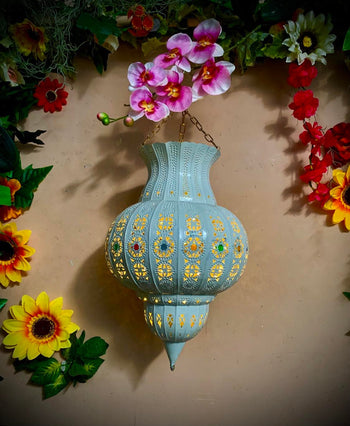 Moroccan Tulip Hanging Lantern
