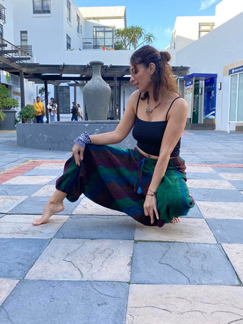 Himalayan Shawl Harem Pants