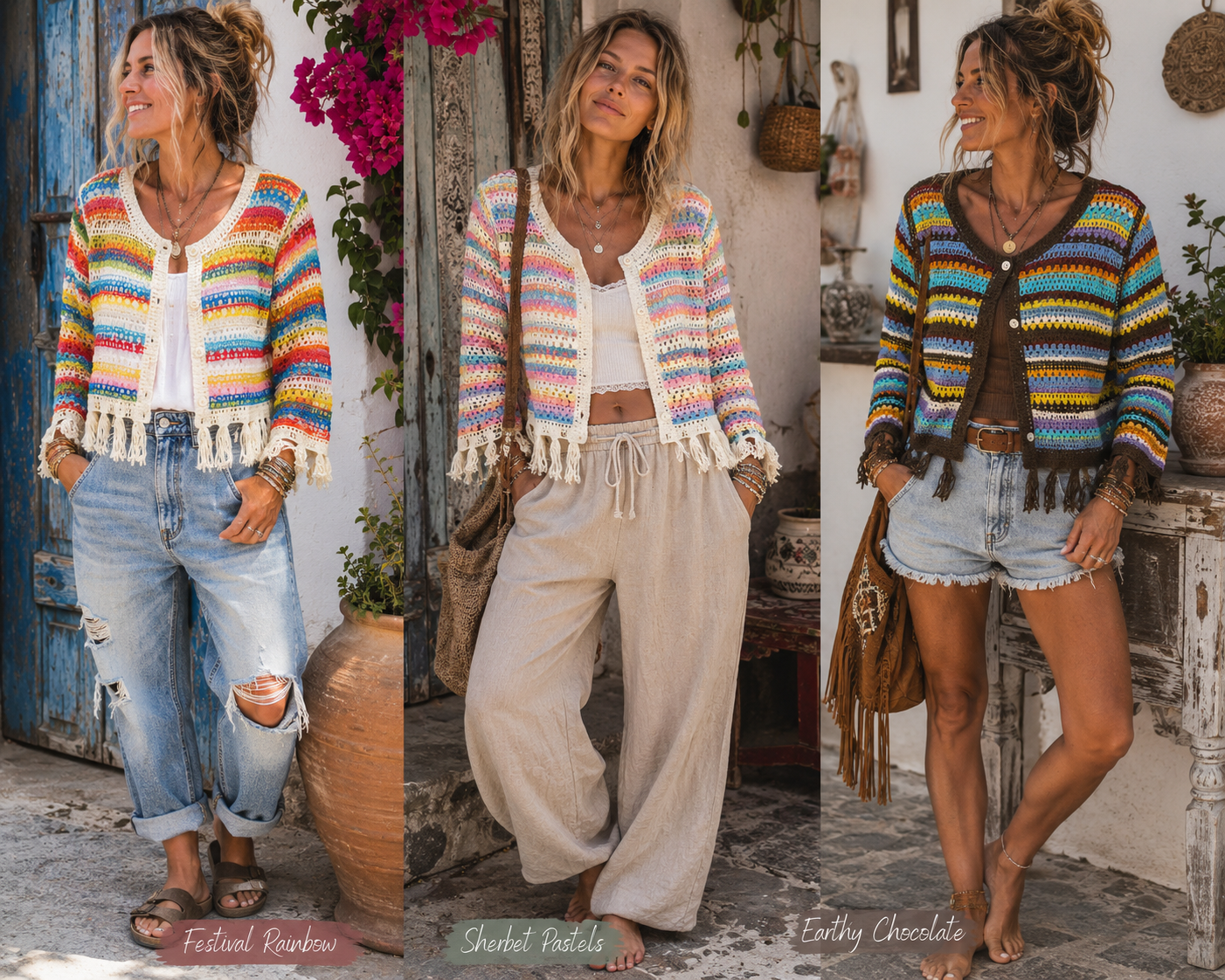 Gypsy Garden Crochet Cardigan