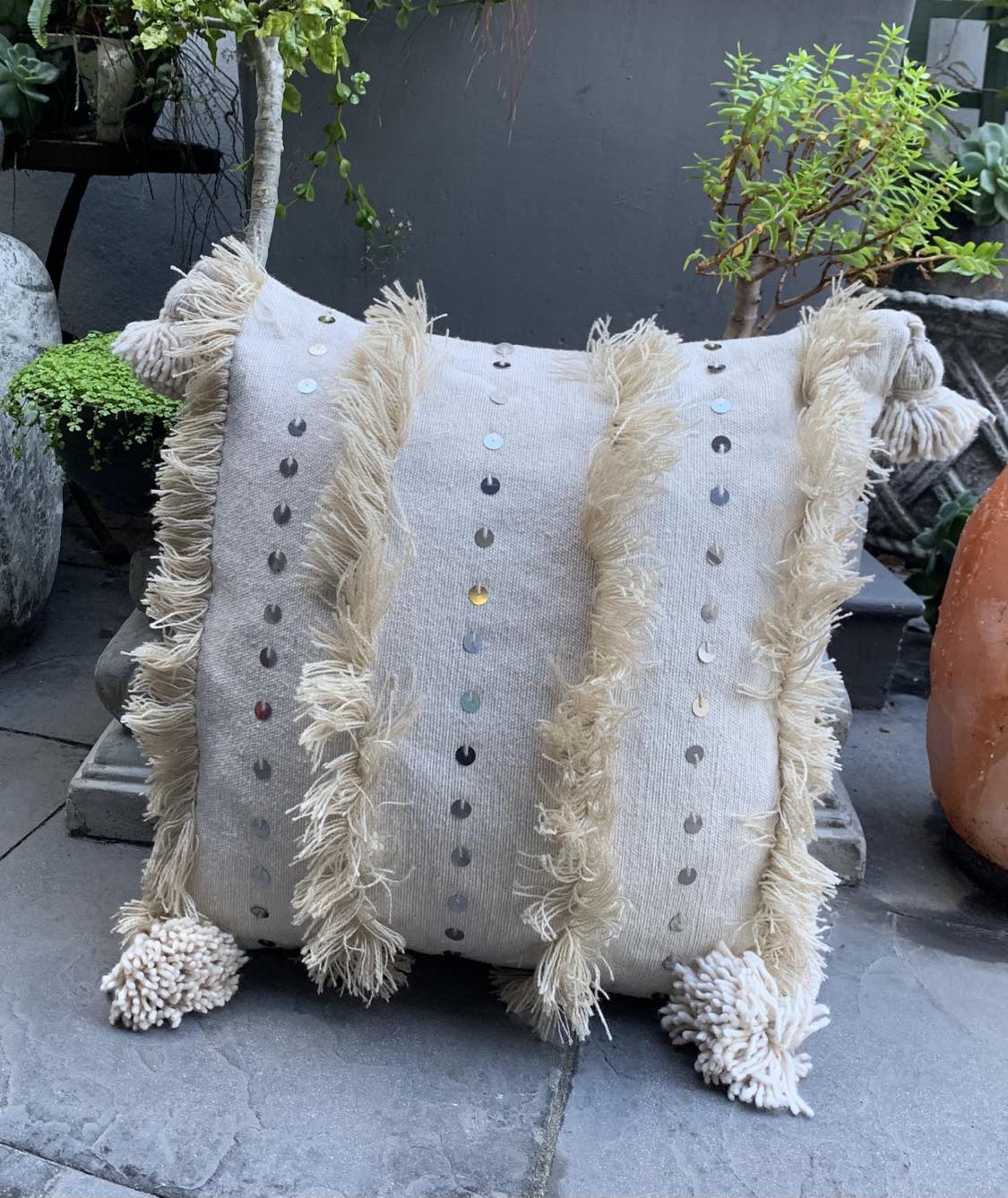 Moroccan Handira Cushion