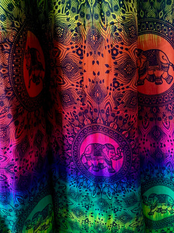 Thai Elasticized Rainbow Dress