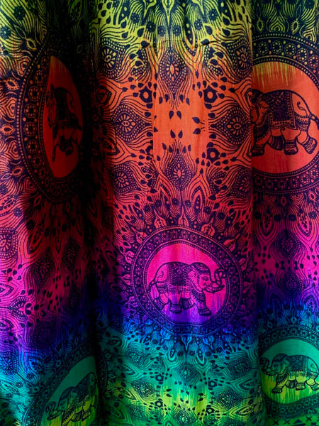 Thai Elasticized Rainbow Dress