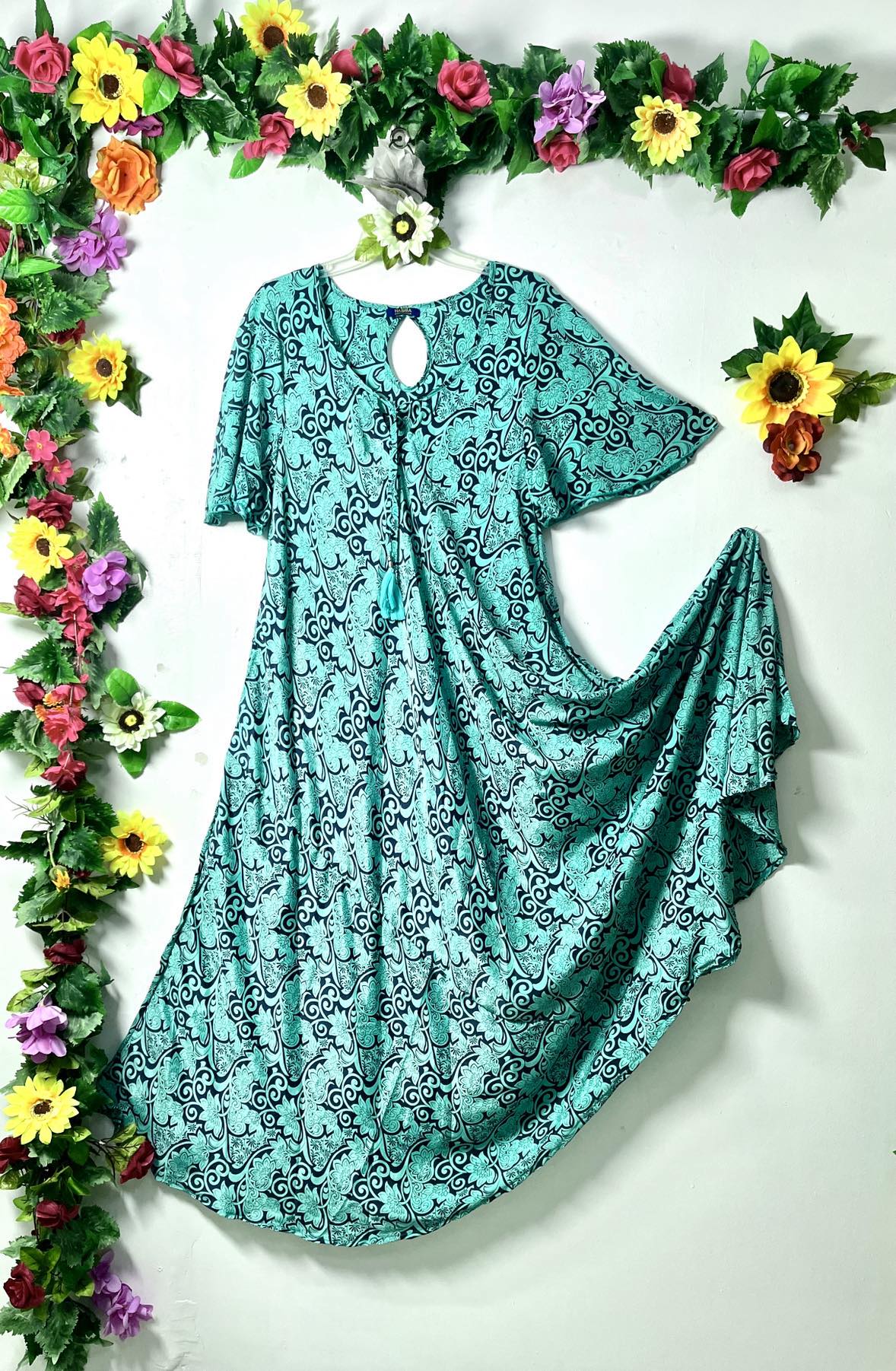 Buttersilk Maxi Babydoll Dress