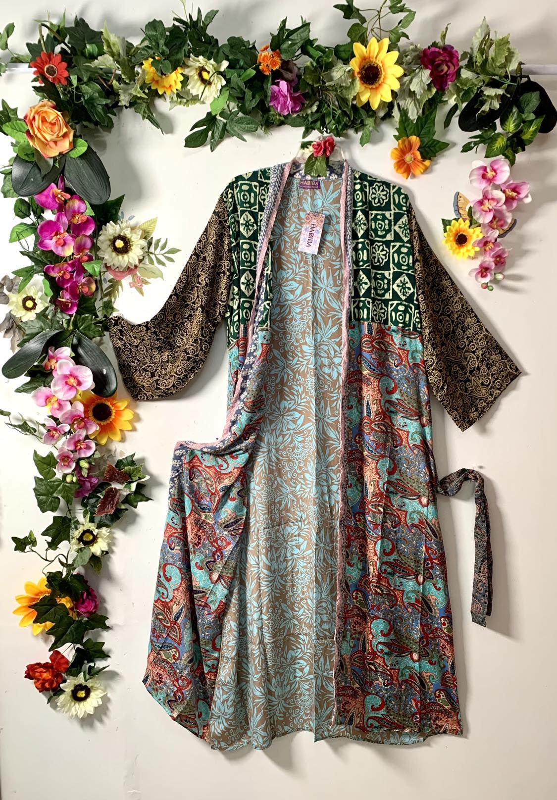 Buttersilk Patch Kimono