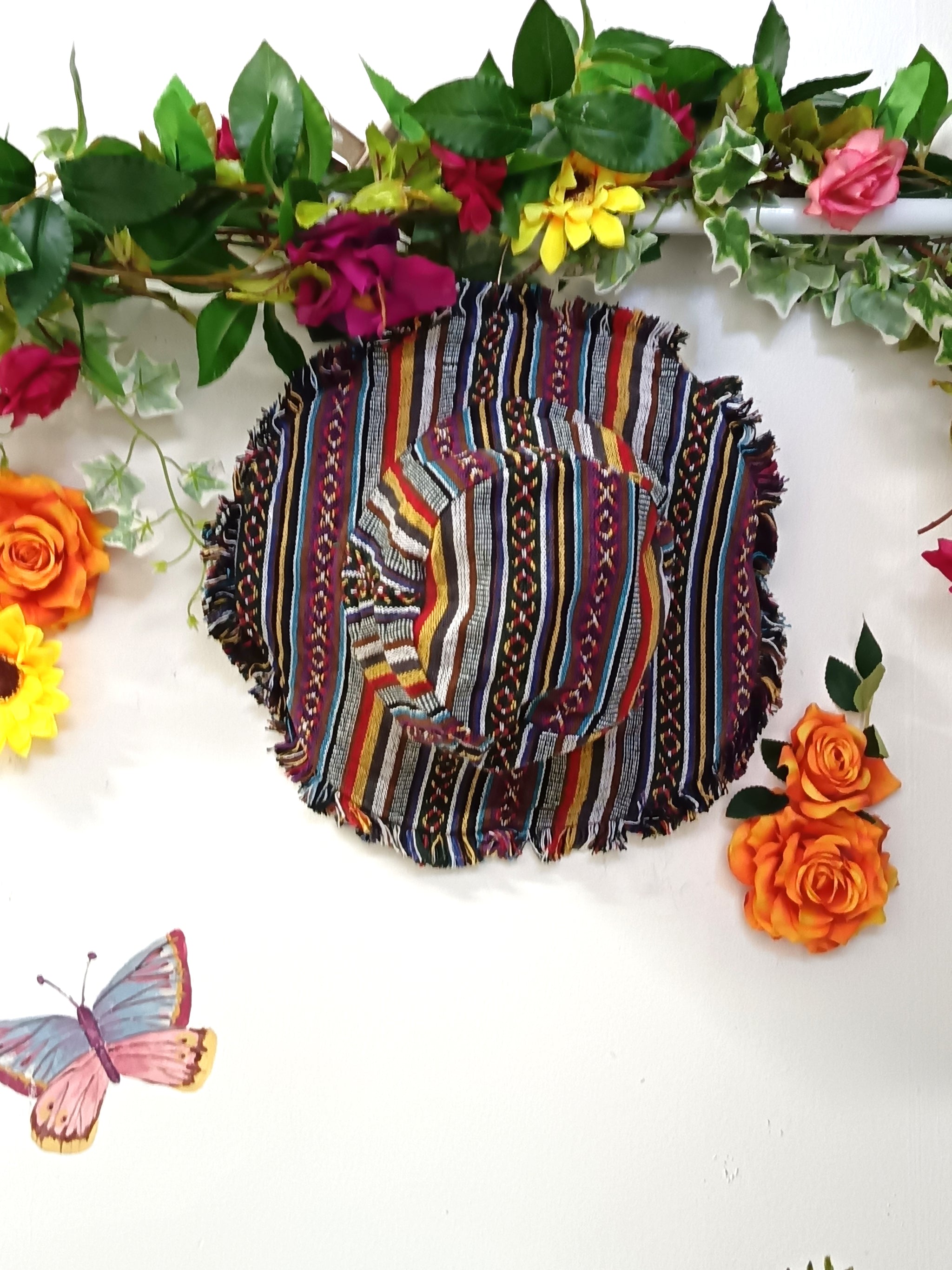 Himalayan Frayed Hemp Hat