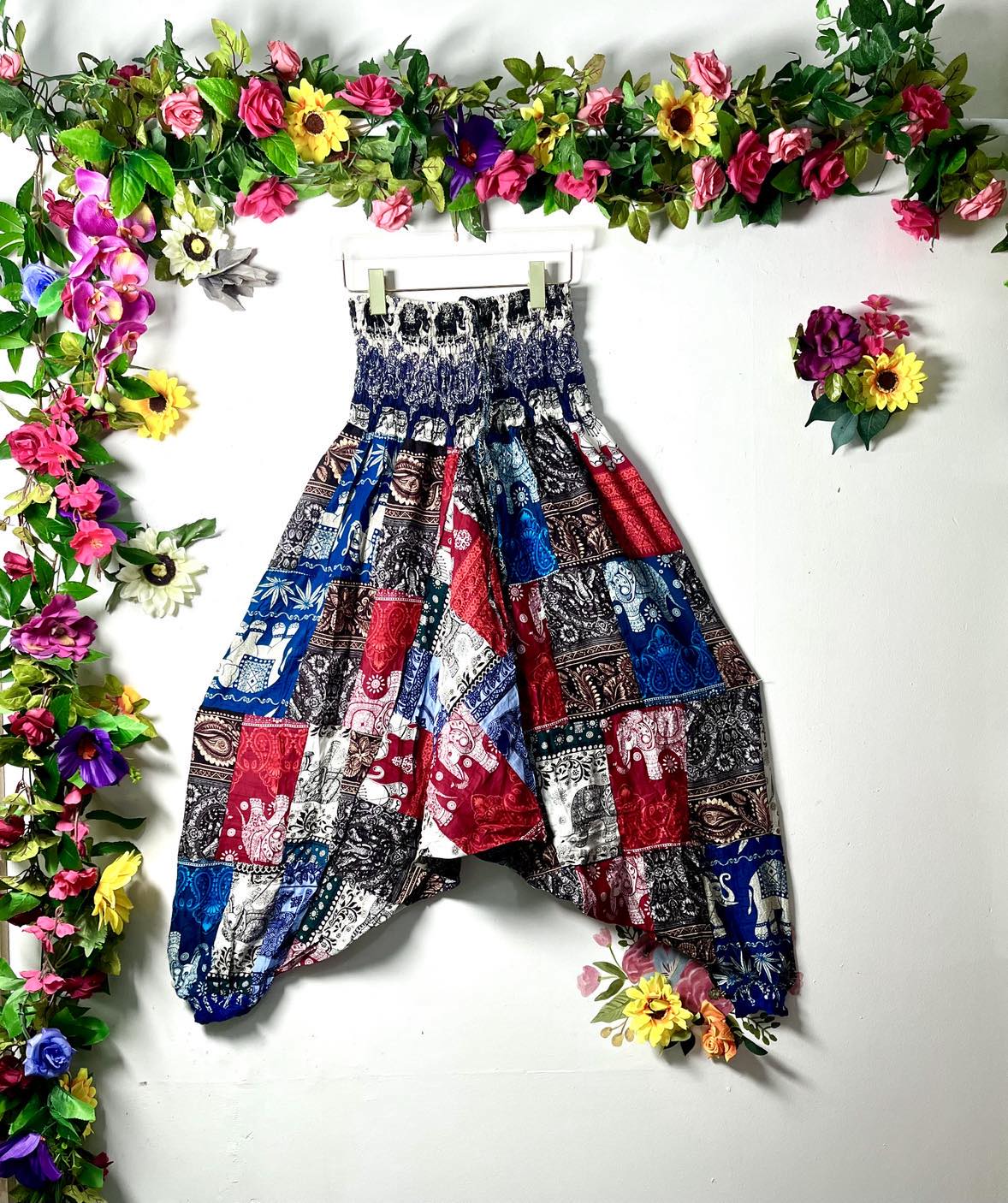 Thai Patchwork Harem pants