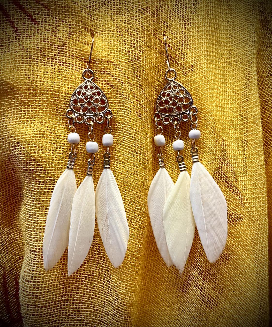 Feather Indie Earings