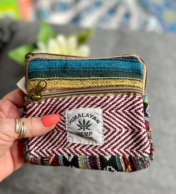 Square Hemp Purse