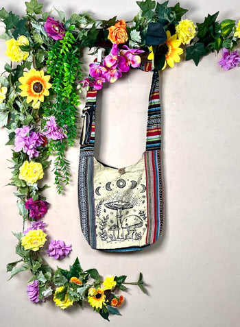 Hemp Canvas Sling Bag