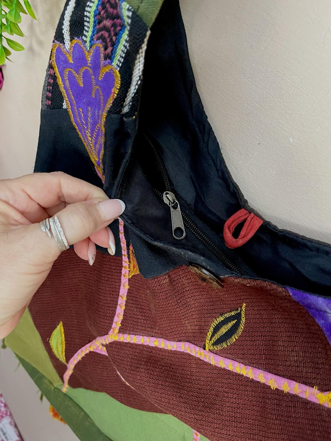 Himalayan Embroidered Shoulder Bag