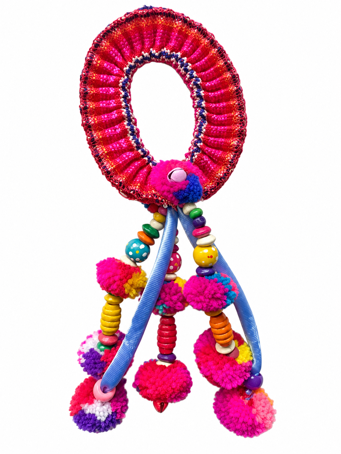 Boho Pom-Pom Hair Ties