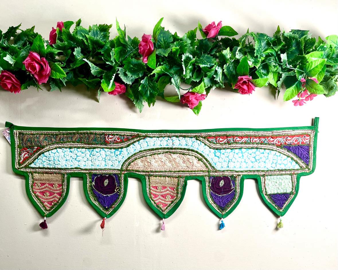 Indie Embroidered Wall Hanging