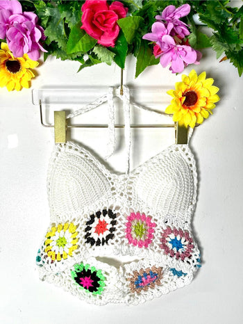 Granny Square Bra Top