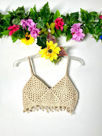 Crochet Boho Bra Top