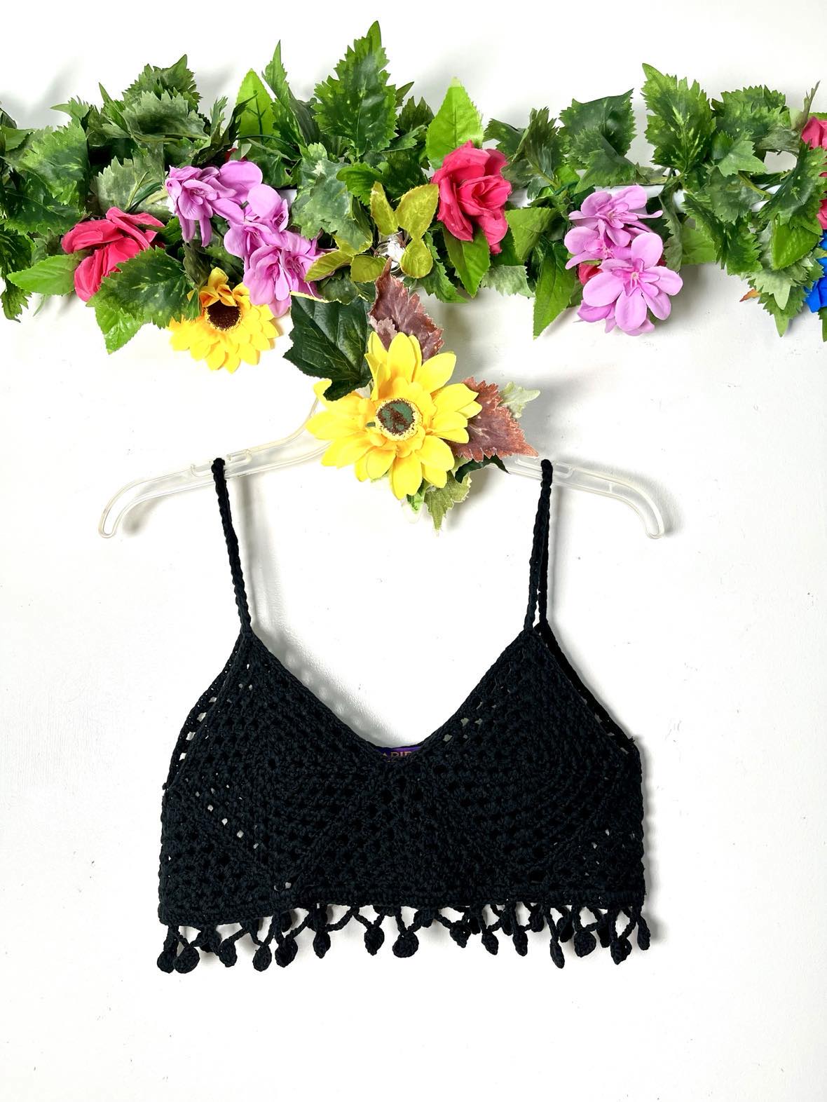 Crochet Boho Bra Top