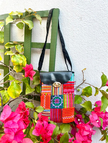 Hmong Shoulder Handbag