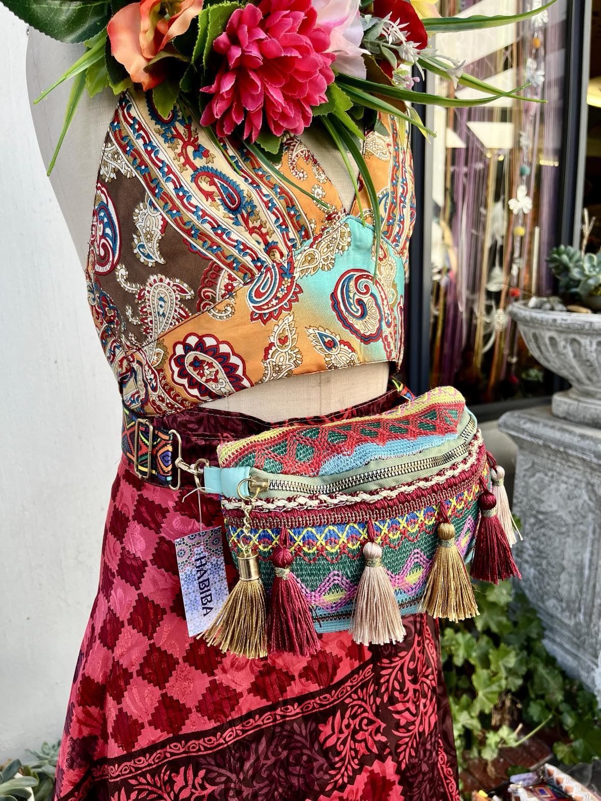 Tassle Tribal Moonbag