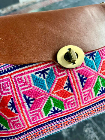 Hmong Boho Handbag