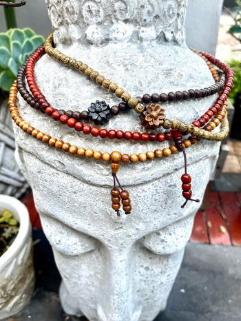 Wood Mala Beads