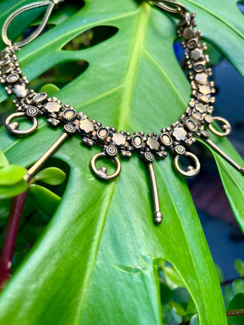 Spoke And Chisel Brass Choker