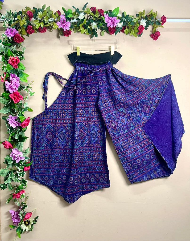 My Thai Wide-Legged Fold-Over Pants