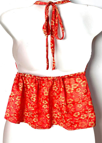 Vietnamese Silk Babydoll Top