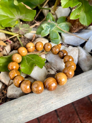 Wood Bead Bracelet