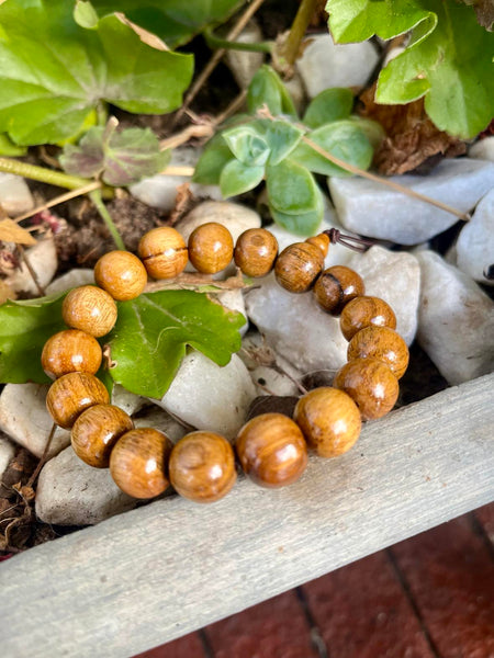 Wood Bead Bracelet