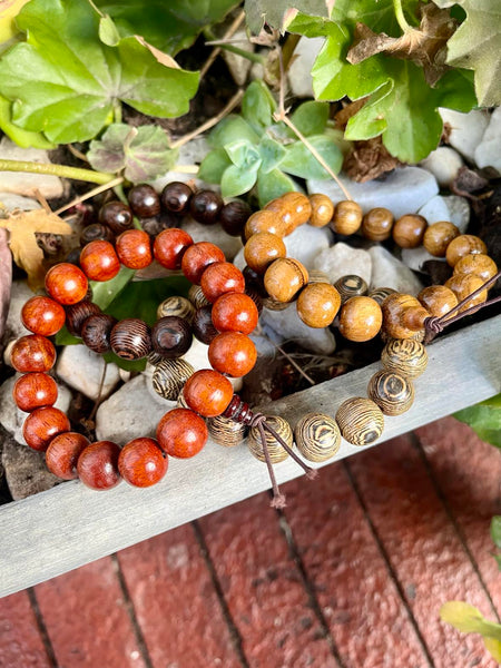Wood Bead Bracelet