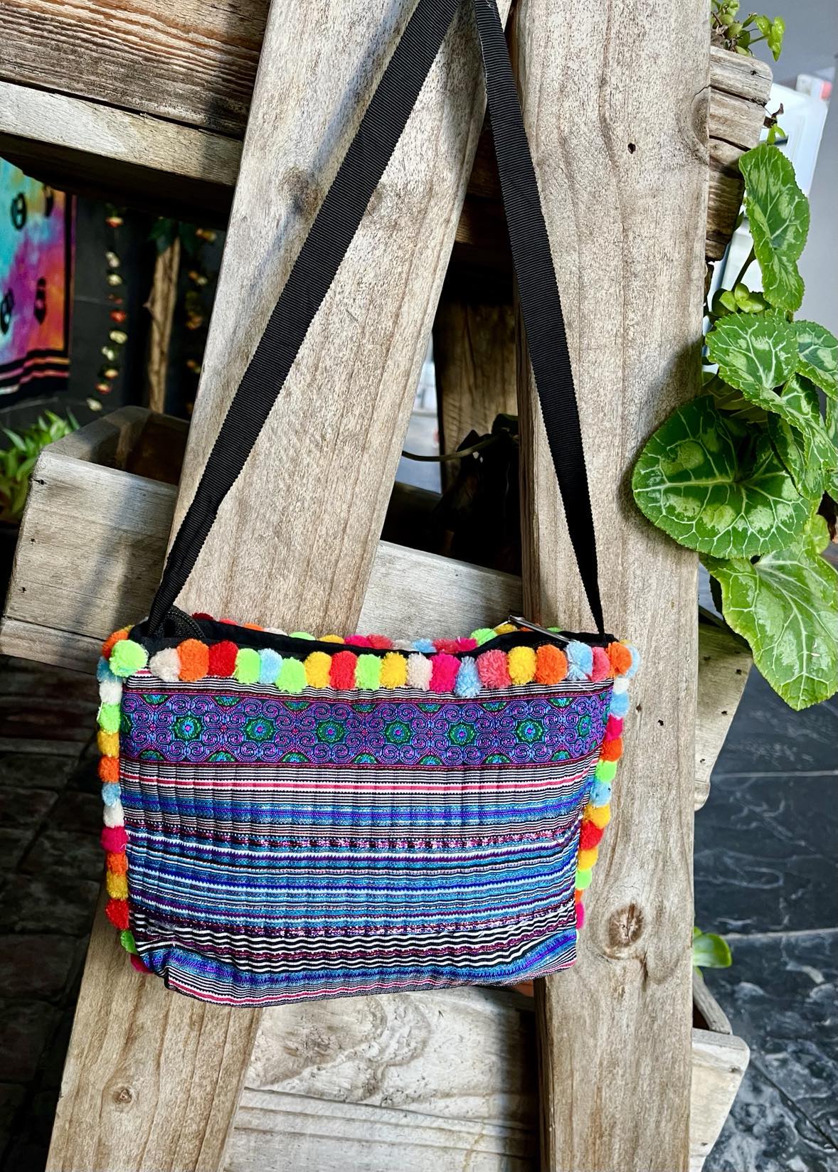 Hmong Pom Pom Handbag