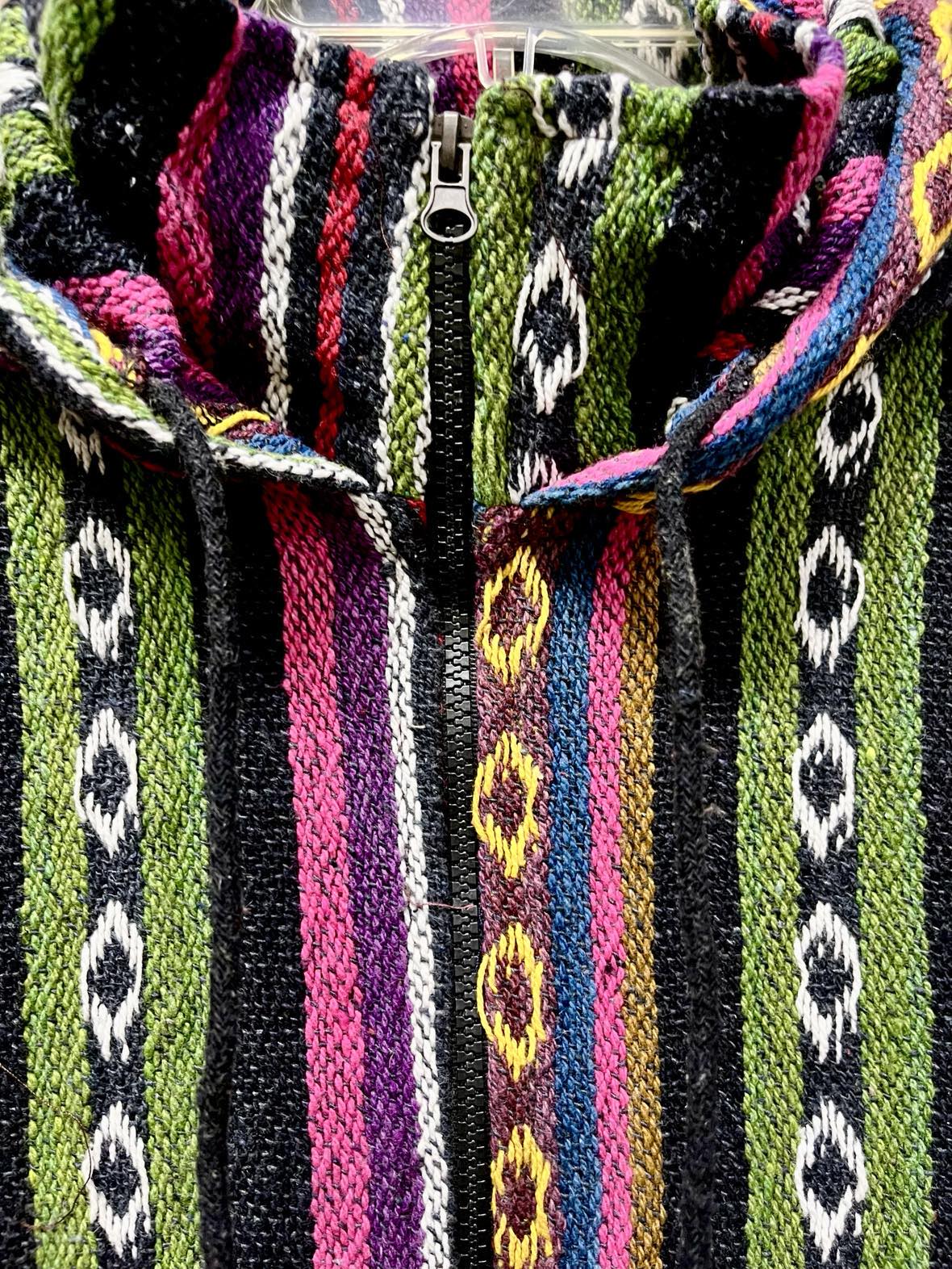 Hippie Woven Zipped Jacket XL