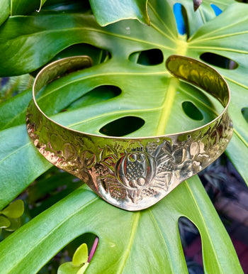 Brass Cleopatra Choker