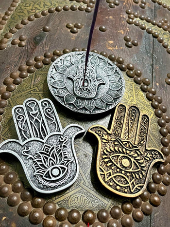 Hamsa Incense Holder