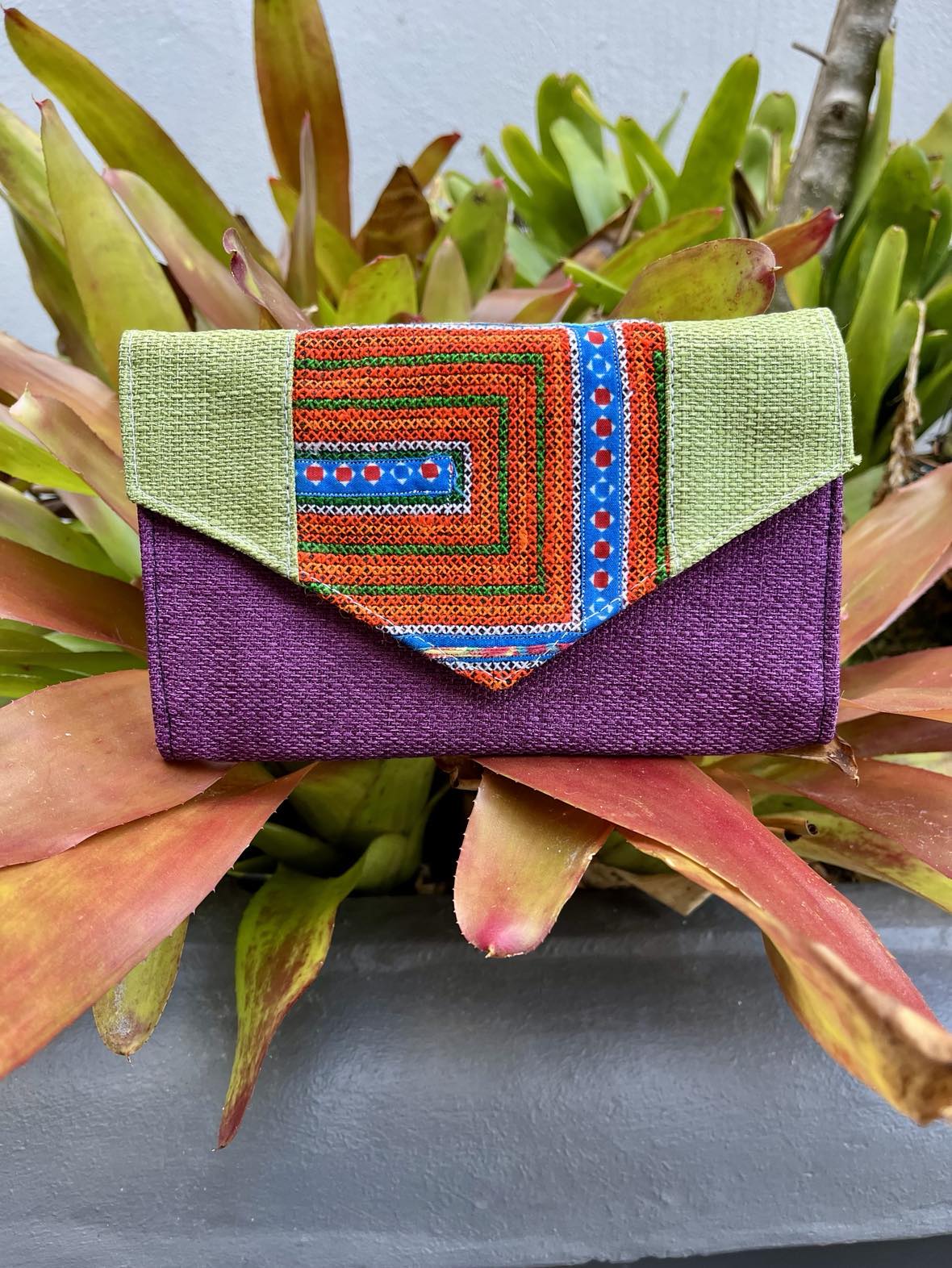 Hmong Boho Wallet