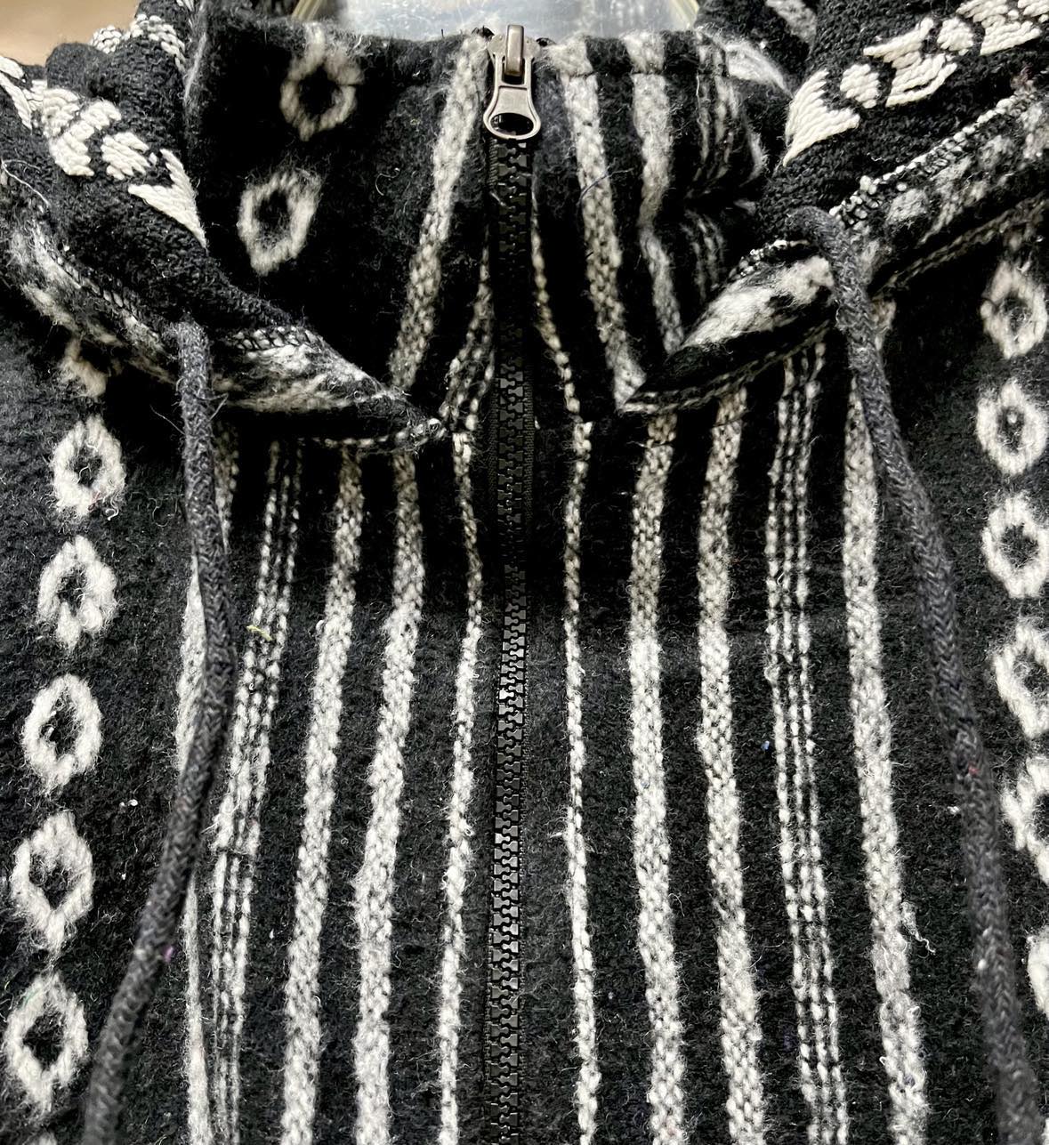 Hippie Woven Zipped Jacket XL