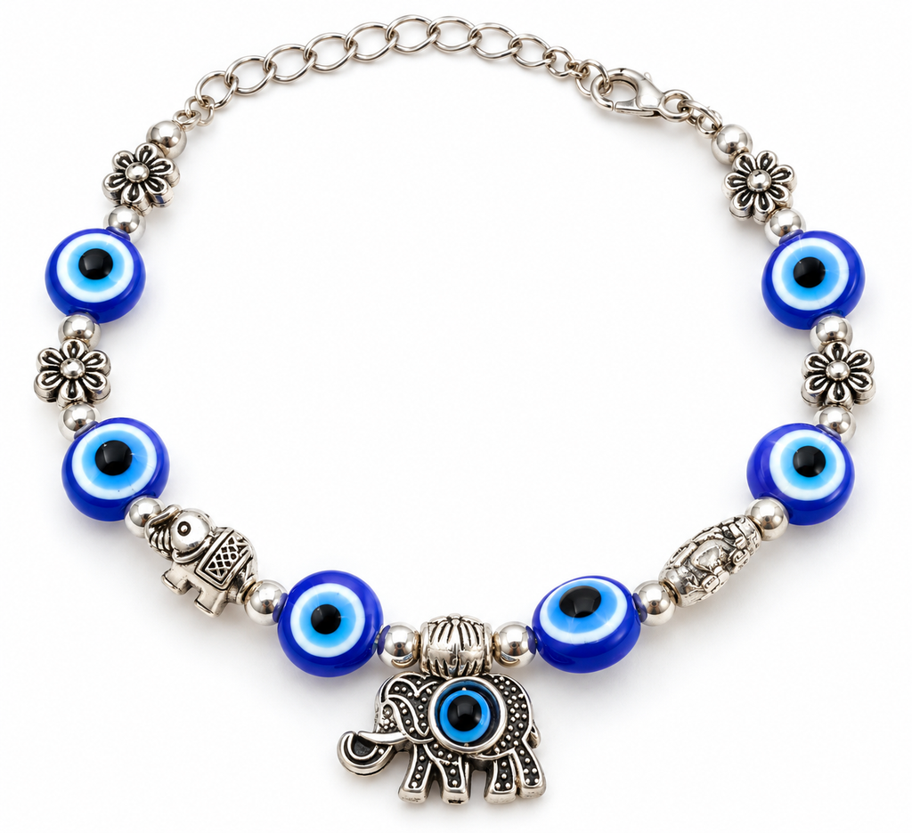 Evil Eye Elephant Bracelet & Anklet