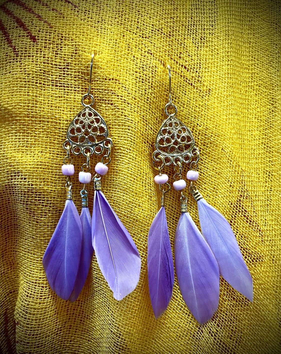 Feather Indie Earings