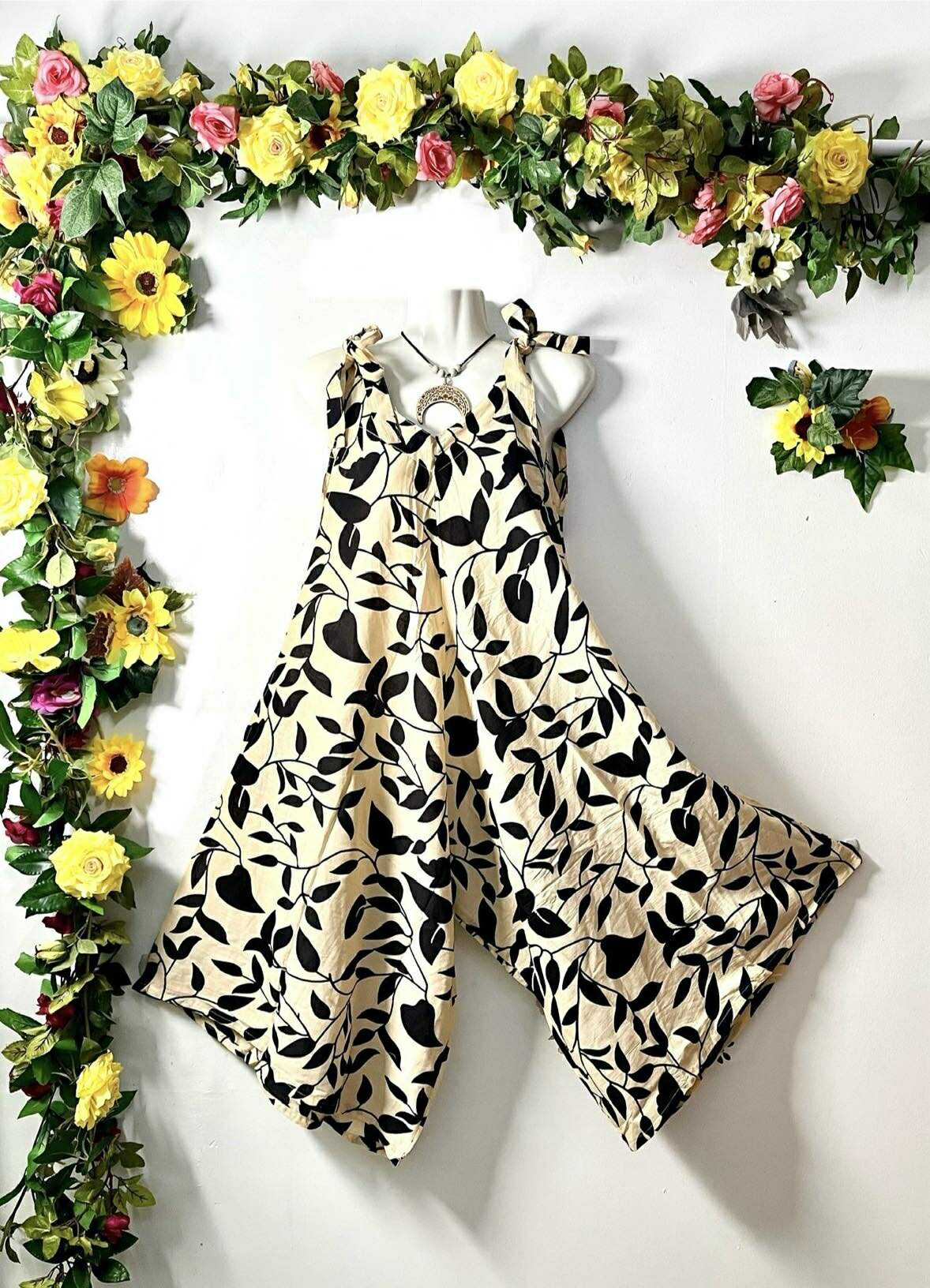 Desert Bloom Loose Jumpsuit
