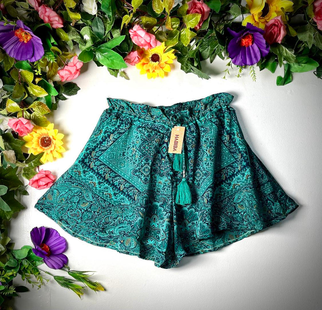 Follow Your Soul Silk Shorts