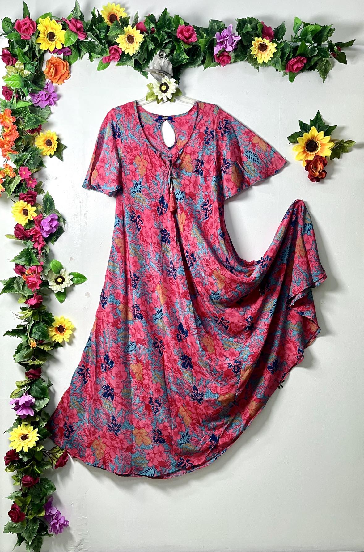 Buttersilk Maxi Babydoll Dress