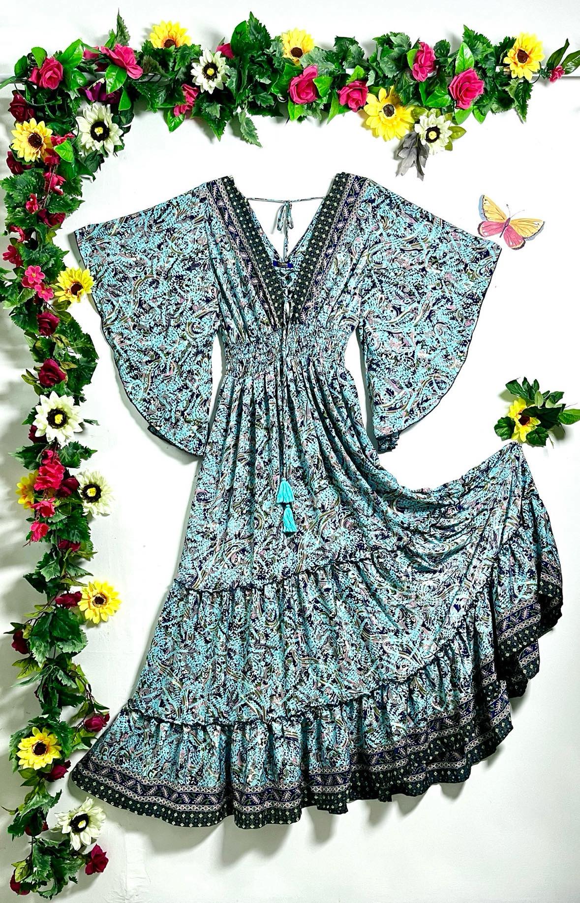 Butterfly Goddess Gypsy Dress