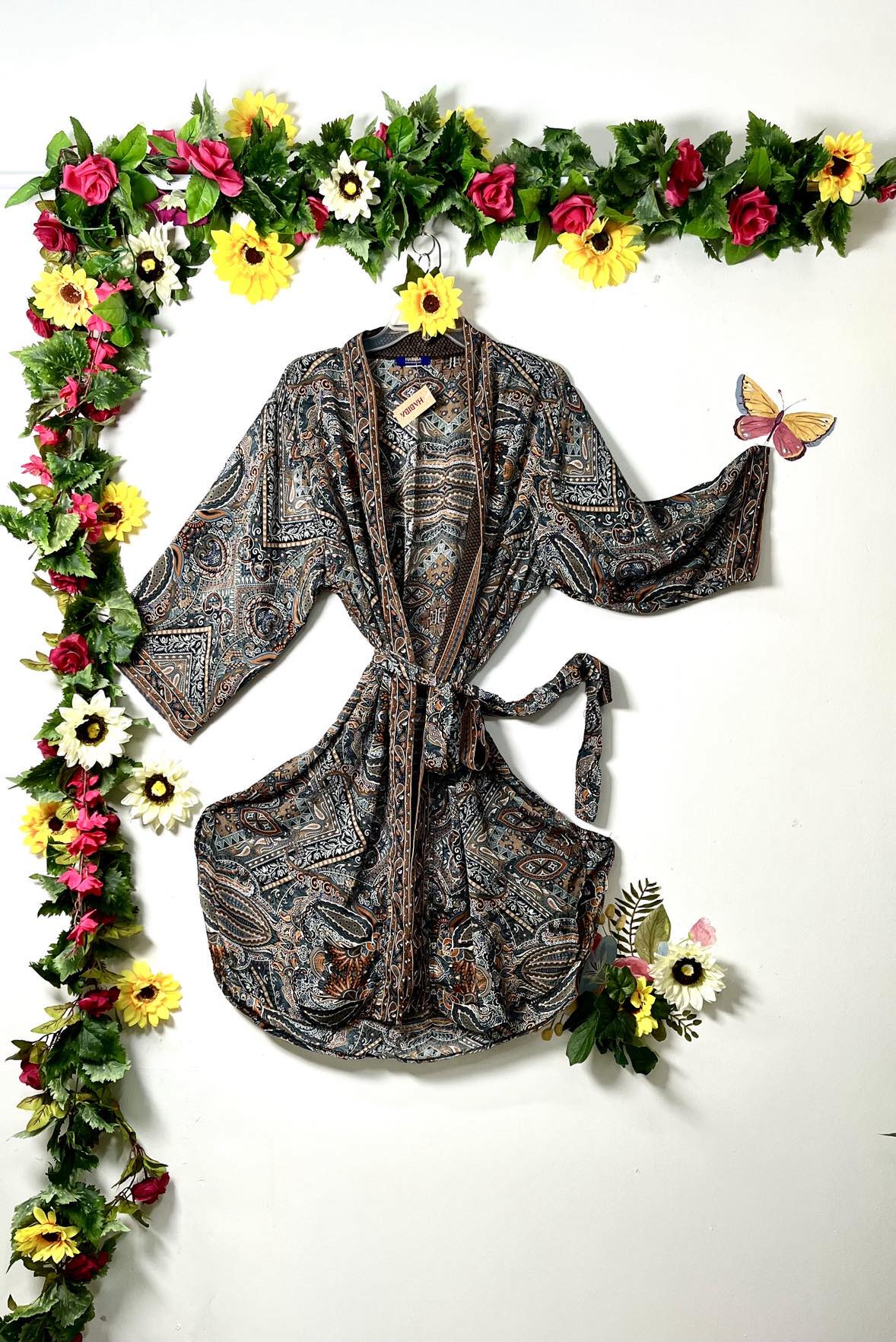 Buttersilk Short Kimono