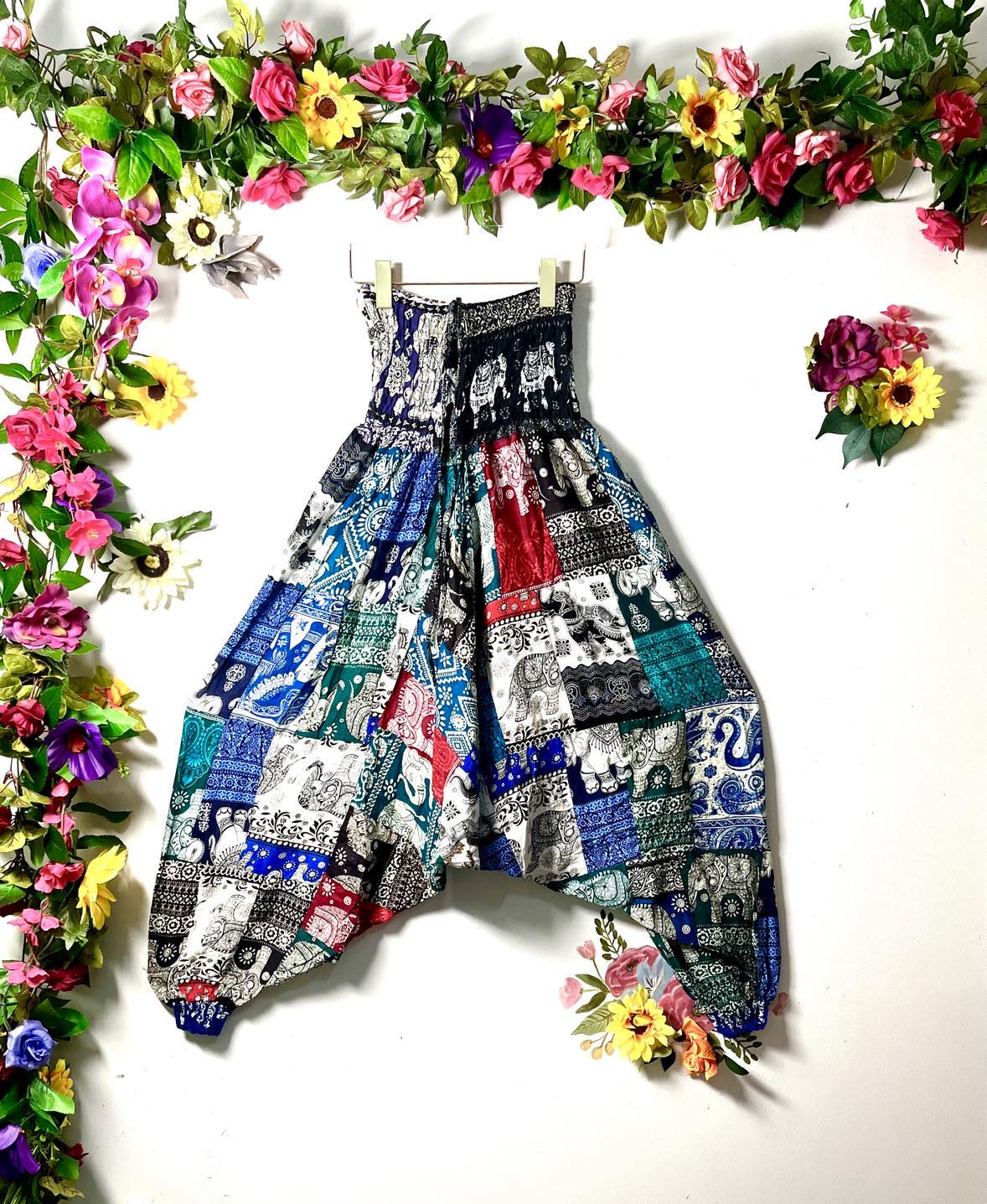 Thai Patchwork Harem pants