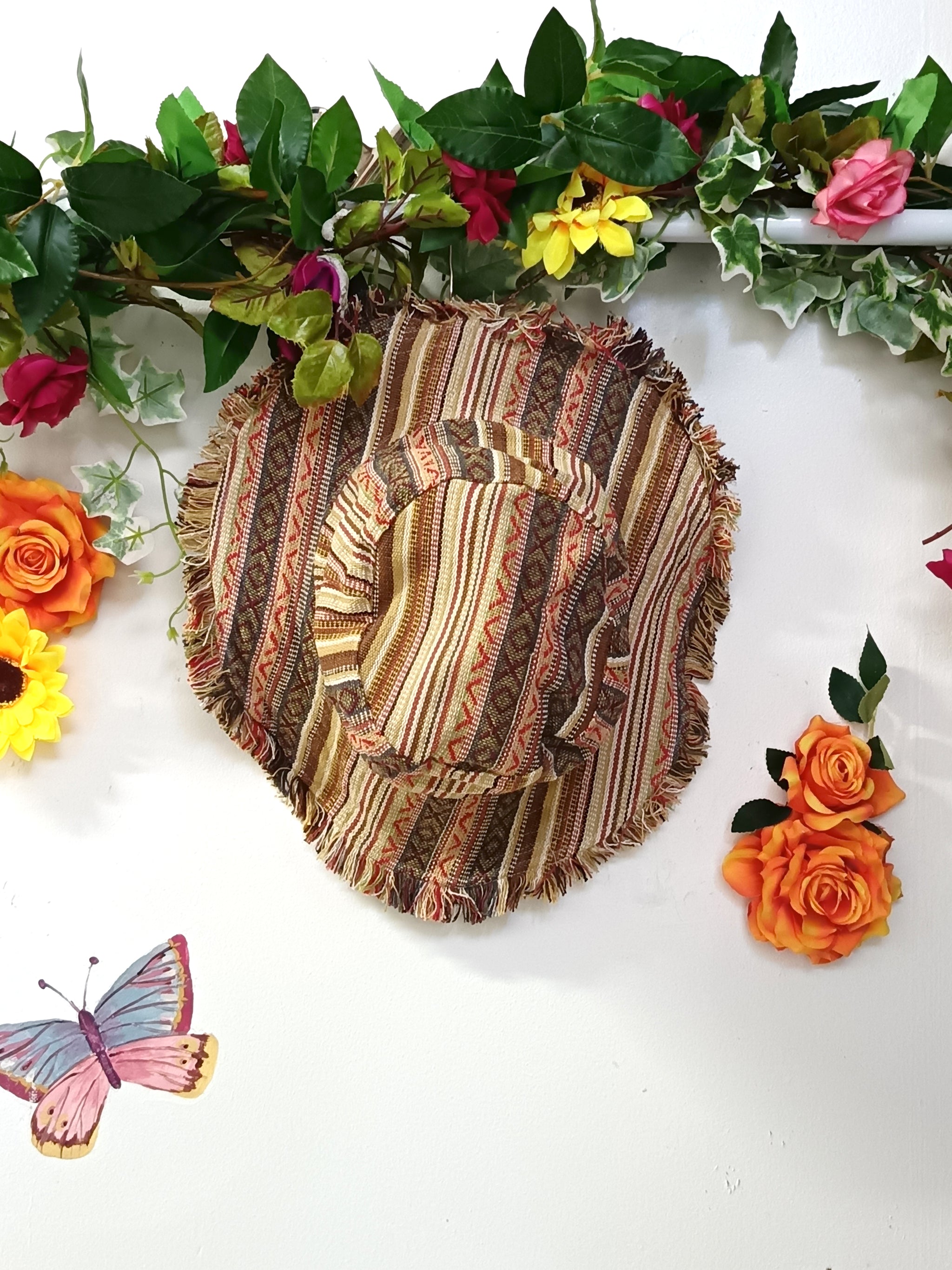 Himalayan Frayed Hemp Hat