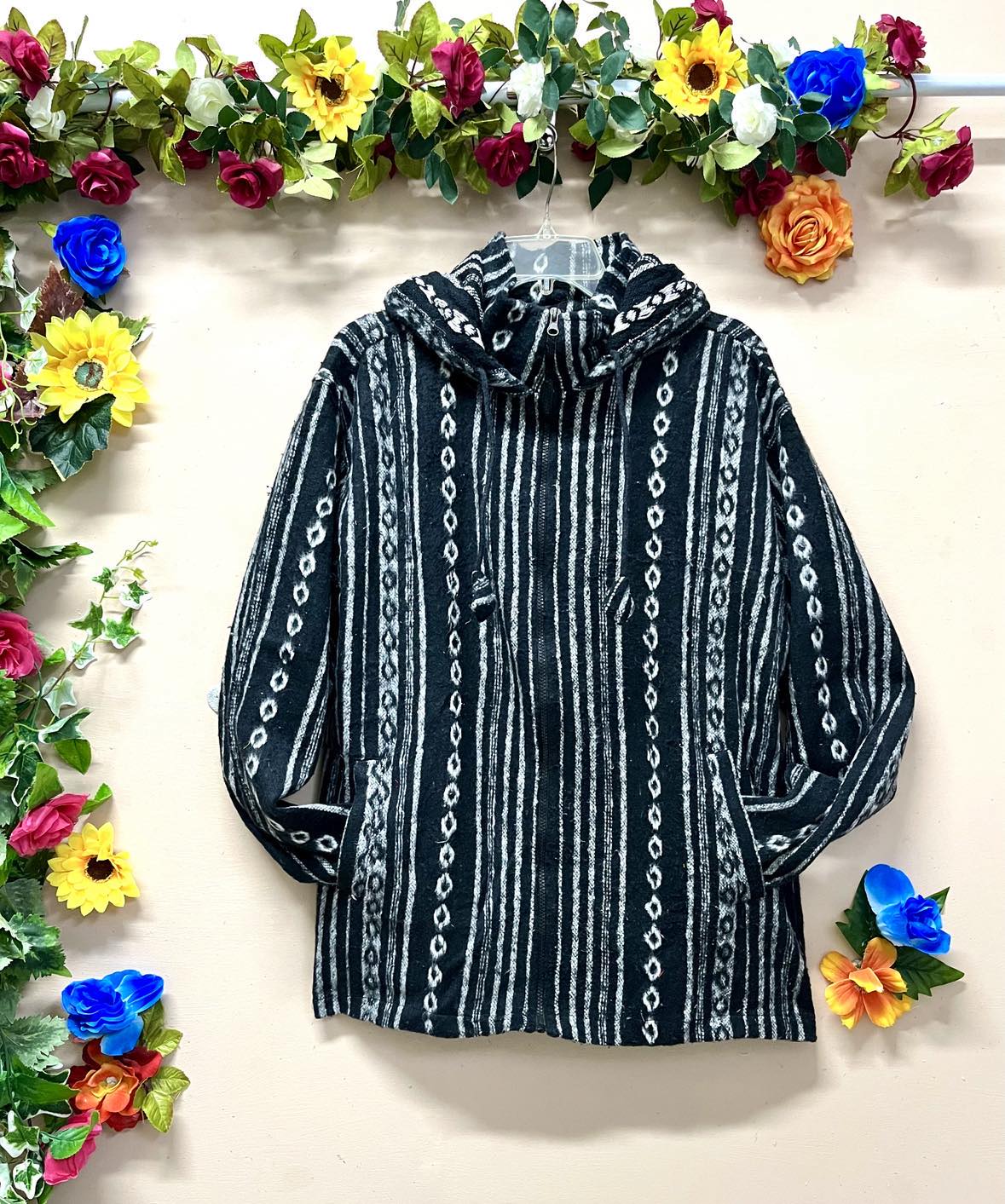 Hippie Woven Zipped Jacket XL