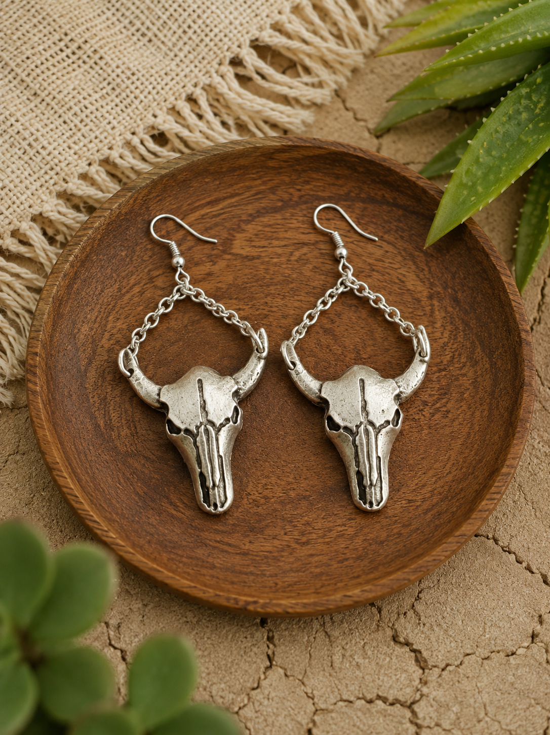 Anatoli Silver Earings