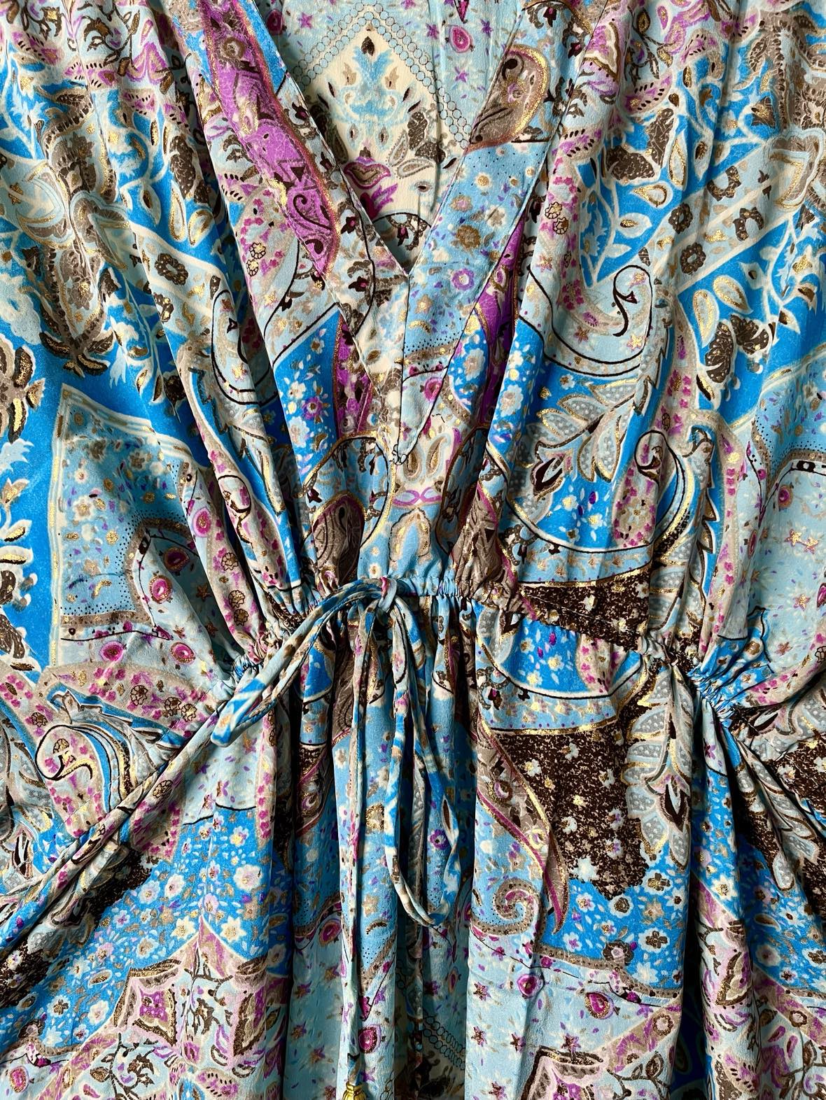 Silk Short Oasis Kaftan